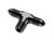 Red Horse Performance RHP825-04-02-2 04 X 02 (1/8) TEE WITH THREAD ON THE SIDE  BLACK