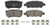 WAGNER BRAKE ZD1037 NAO BRAKE PADS