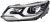 1214 VOLKSWAGEN TIGUAN LH XENON HEADLAMP ASSEMBLY