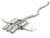 aFe Takeda 3in 304 SS Cat-Back Exhaust w/ Tri-Polished Tips 17-18 Honda Civic Type R L4 2.0L (t)