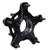 Hub Kit Wide 5 CTD Blk No Bearings