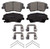 WAGNER BRAKE ZD1912 BRAKE PADS