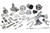 Olds 350-455 Alt/AC/PS Style Track Pulley Kit