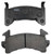 Brake Pad Set 2 Compound GM Metric D154 15MM