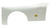 ABC Greenhouse Qtr Panel Plastic White Left