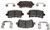 R/M BRAKES MGD1430CH BRAKE PAD SET