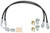 Rock Jock CUECE-9807FBLK 0718 WRANGLER JK FRONT OR REAR BRAKE HOSE KIT