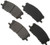 R/M BRAKES MGD1005CH BRAKE PAD SET
