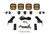 JEEP JL SS5 4POD CROSSLINK GRILLE LIGHT BAR KIT PRO YELLOW COMBO