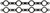 MAHLE Original Ford E-350 Club Wagon 03 Exhaust Manifold Set