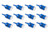 Diode Dynamics DDYDD0026TW 194 HP5 LED BLUE (TWELVE)