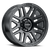 Raceline RCL944B-66060 OUTLANDER TRAILER BLACK 16X6 6X5.5