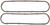 MAHLE Original Cadillac Calais 76-68 Valve Cover Set