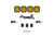 SS5 PRO UNIVERSAL CROSSLINK 4POD LIGHT BAR YELLOW DRIVING