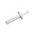 AP PRODUCTS 013140 PLASTIC RIVETS WHITE