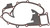 MAHLE Original Ford E-150 Econoline 84 Water Pump Gasket