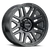 Raceline RCL944B-66080 OUTLANDER TRAILER BLACK 16X6 8X6.5