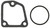 MAHLE Original Cadillac 60 Special 93 Thermostat Seal Set