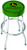 PLASTICOLOR 004767R01 JOHN DEERE LOGO GREEN STOOL