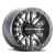 Raceline RCLA91G-57056-52 BL RYNO GUN METAL W/BLACK RING 15X7 4X156 (5+2)