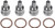 DORMAN 904293 OIL RAIL BALL TUBES