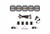 SS5 SPORT UNIVERSAL CROSSLINK 5POD LIGHT BAR WHITE COMBO