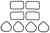 MAHLE Original Chrysler Pt Cruiser 10-01 Intake Manifold Set