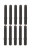 BULLET NOSE STUD M6 X 1.0 X 38MM 10 PACK