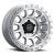 ICON ALLOYS HULSE SILVER MACHINED  17 X 8.5 / 5 X 5 / 6MM / 4.5IN BS