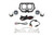 1418 POLARIS RZR XP SPORT STAGE SERIES LED GRILLE KIT  WHITE COMBO