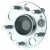 Moog MOH512256 HONDA 0806 (RW HUB) HUB ASSEMBLY
