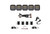 SS5 PRO UNIVERSAL CROSSLINK 5POD LIGHT BAR WHITE DRIVING