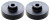 Rock Jock CUERJ-157600-101 20C GLADIATOR MOJAVE REAR COIL SPRING SPACERS AXLE SIDE