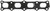 MAHLE Original Chrysler 0 14-11 Exhaust Manifold Set