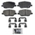 WAGNER BRAKE SX1811 Wagner SevereDuty Semi-Metallic Disc Brake Pad Set