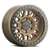 Raceline RCLRT951BZ-79080-12 RYNO BEADLOCK BRONZE 17X9 8X6.5 12m 4.5IN BS