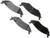 R/M BRAKES SGD1046M DISC BRAKE PAD SET
