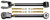 Rock Jock CUECE-9102 9706 WRANGLER TJ/LJ UNLIMITED/XJ/MJ FRONT UPPER JOHNNY JOINT ADJ CONTROL ARMS