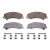 WAGNER BRAKE OEX1159 CERAMIC DISC PAD SET