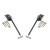 19C SILVERADO/SIERRA 1500 TRACTION BAR KIT W/ RIDETECH LOWERING KIT