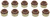 MAHLE Original Mercedes-Benz E300 99-95 Eng Valve Steam Seat Set