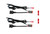 H11 DT 4PIN BACKLIGHT TAP WIRE KIT (PAIR)