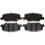 R/M BRAKES MGD1679CH BRAKE PAD SET