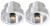 Rock Jock CUERJ-157500-101 20C GLADIATOR MOJAVE REAR UPPER BUMP STOP SPACER