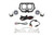 1418 POLARIS RZR XP SPORT STAGE SERIES LED GRILLE KIT  WHITE FOG