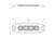 RACESPORT LT 3020BSP WHITE-AMBER STROBE PRO SERIES 4-LED