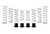 Eibach EIBE85-209-033-02-22 PROUTV STAGE 2 PERFORMANCE SPRING SYSTEM (SET OF 8 SPRINGS)