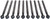 MAHLE Original BMW 545I 05-04 Cylinder Head Bolts