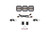 SS5 PRO UNIVERSAL CROSSLINK 3POD LIGHT BAR WHITE COMBO