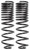 Rock Jock CUERJ-154401-101 20C GLADIATOR REAR COIL SPRINGS 3.5IN PAIR